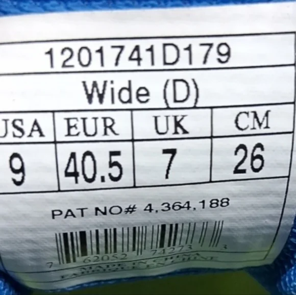 Brooks Adrenaline GTS 15 Sneakers Shoes Womens 9D Blue Gray 1201741B179 Ladies - Picture 8 of 8